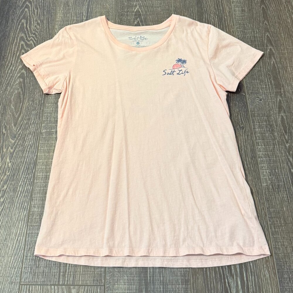 Salt Life Short Sleeve Tee – Size M - Picture 5 of 7